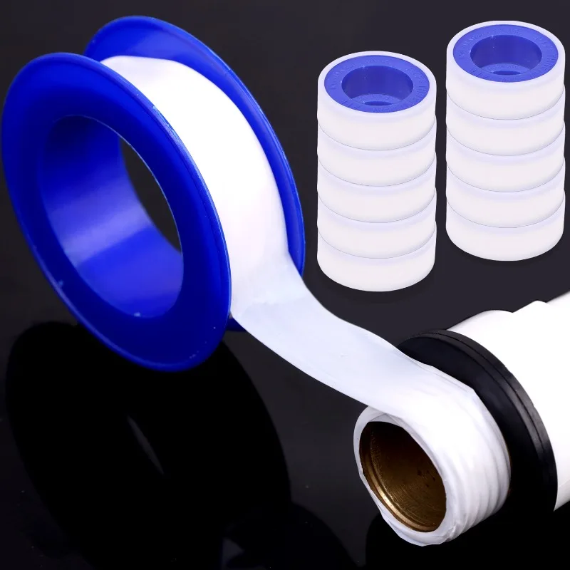 Ptfe Tape Thread - 5 ロール/パック PTFE 配管用シールテープ オイルフリー漏れ防止下水道プラグ水道管蛇口修理ツール接着剤シーラント