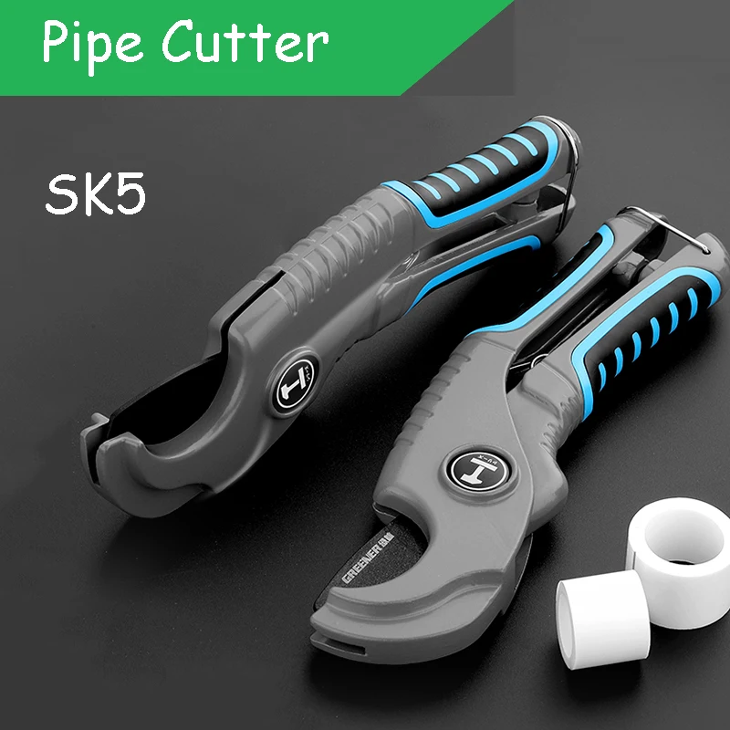 Pipe Cutter Ratchet - パイプカッター 42 ミリメートル/51 ミリメートル PVC/PPR プラスチックパイプ切断ツールアルミラチェットカッターはさみ配管手動カッターハンドツール