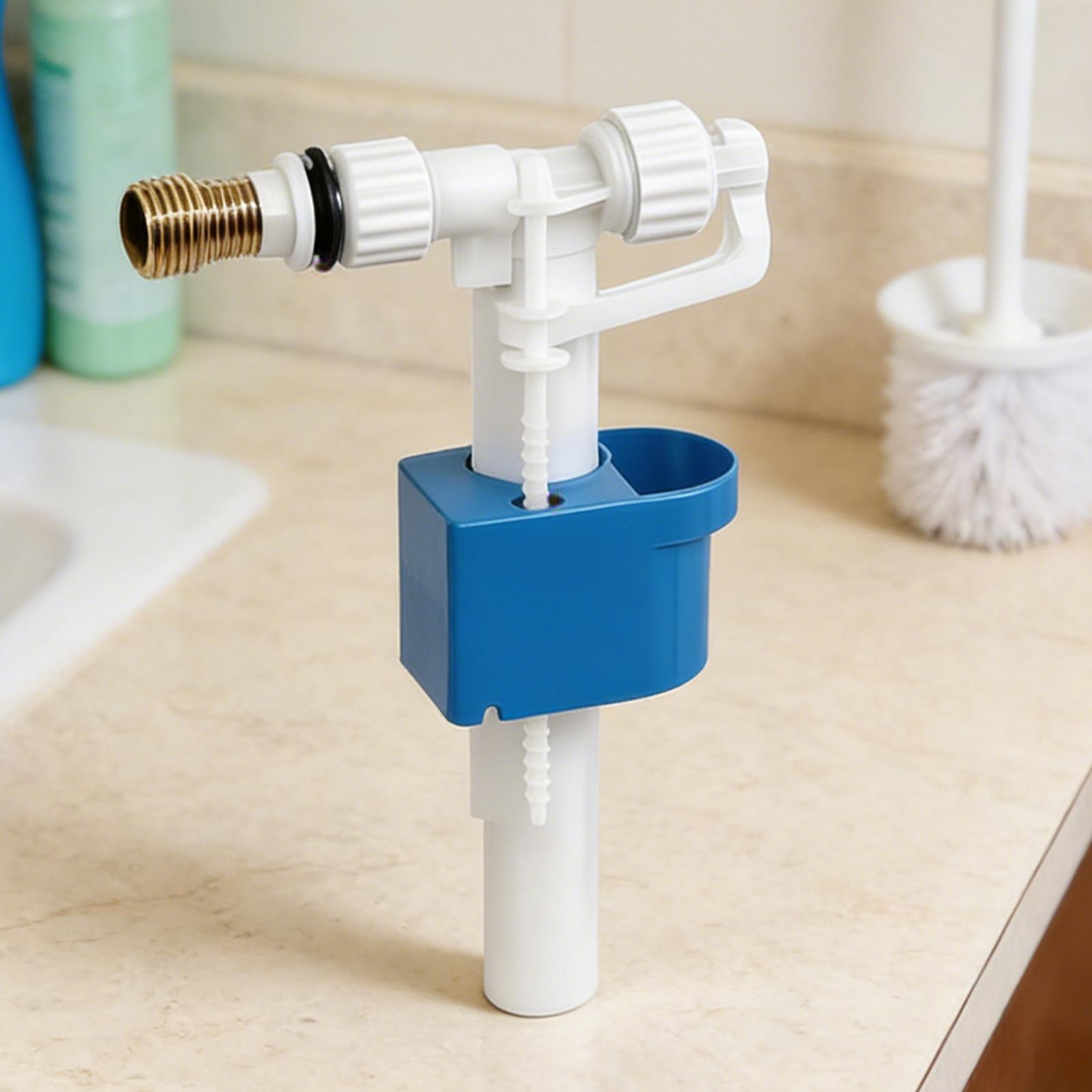 Toilet Fill Valve - トイレ充填バルブ真鍮コネクター G3/8 G1/2 漏れ防止サイドエントリーフロート調整可能なフラッシュ交換部品 浴室寮用