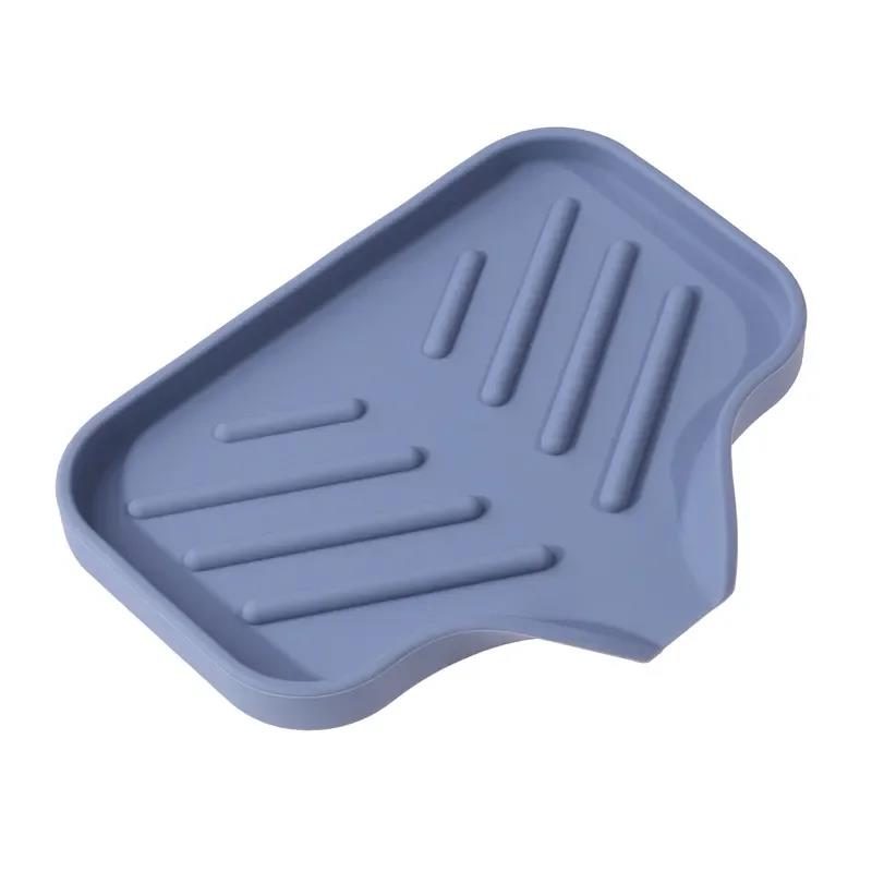 Silicone Tap Washer - シリコーン蛇口マットキッチンシンクトレイソープディスペンサースポンジ排水パッドスプラッシュ乾燥カウンタートップストレージ