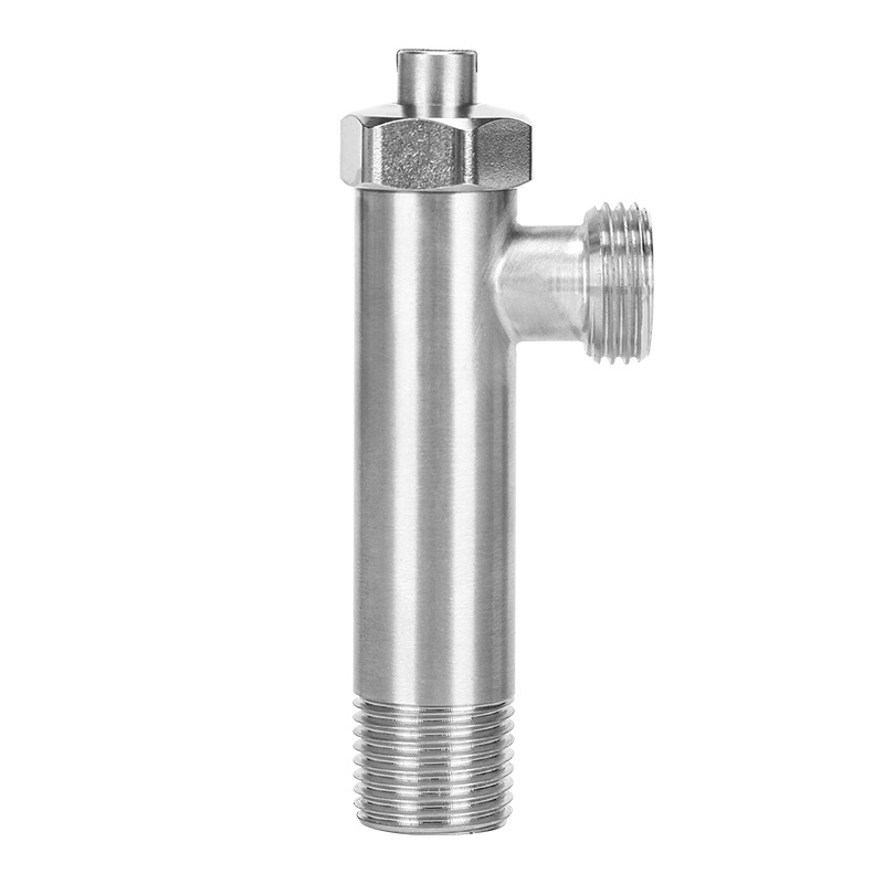 Toilet Fill Valve - 304 ステンレス鋼三角バルブトイレアングルバルブ出口双方向アングルバルブ浴室付属品