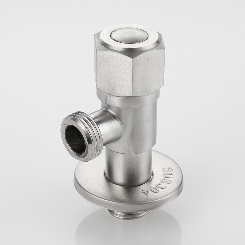 Toilet Fill Valve - ステンレス鋼アングルバルブ G1/2 冷温水停止バルブ 浴室切替弁 トイレ洗面台温水器用コネクター