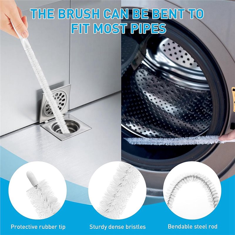 ABNL 浴槽、トイレ、キッチンシンク用下水道毛髪除去ツール - Drain Snake Flexible のレビューと価格
