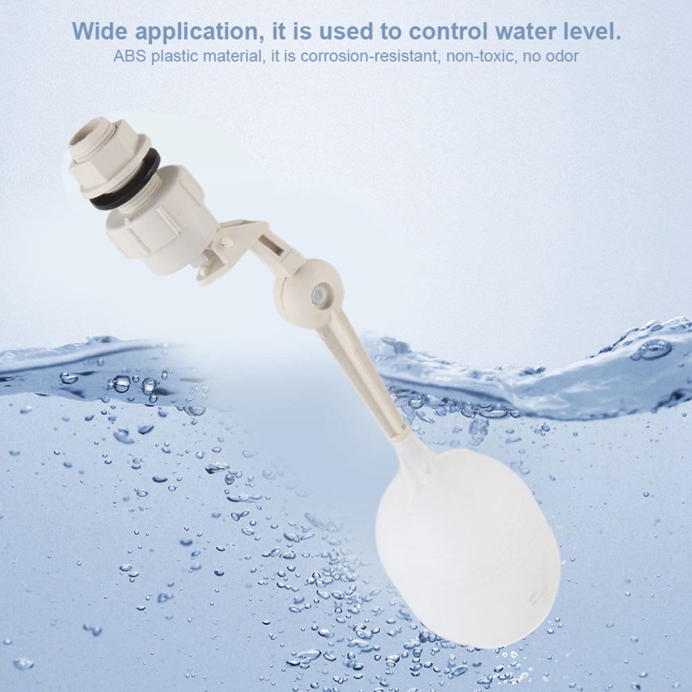 2 個 ABS フロートボールバルブ G1/2 スレッド耐久 - Float Ball Valve のレビューと価格