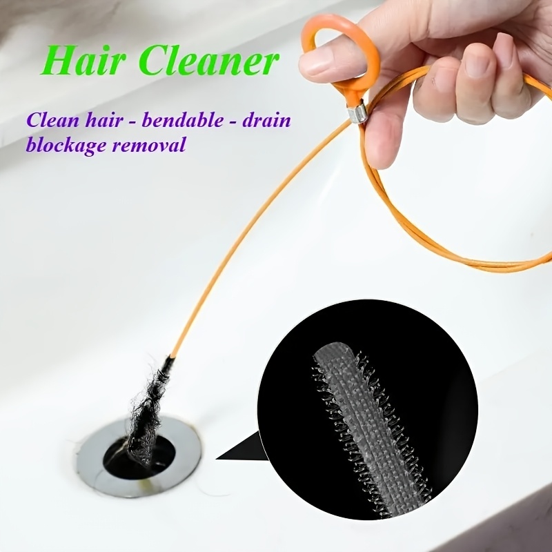 シンクの髪の毛除去ツール、柔軟で壊れにくい配管用スネーク排水 - Drain Snake Flexible のレビューと価格