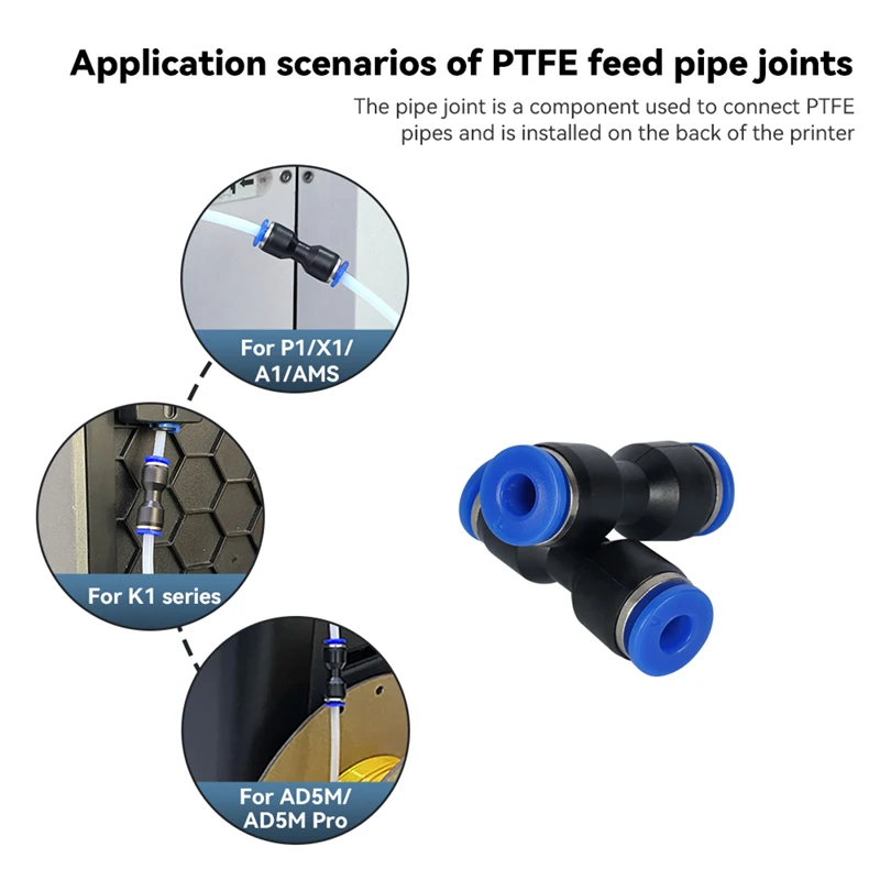 1/2/3 個 3D プリンタ PTFE 空気圧フィッティン - Ptfe Tape Thread のレビューと価格