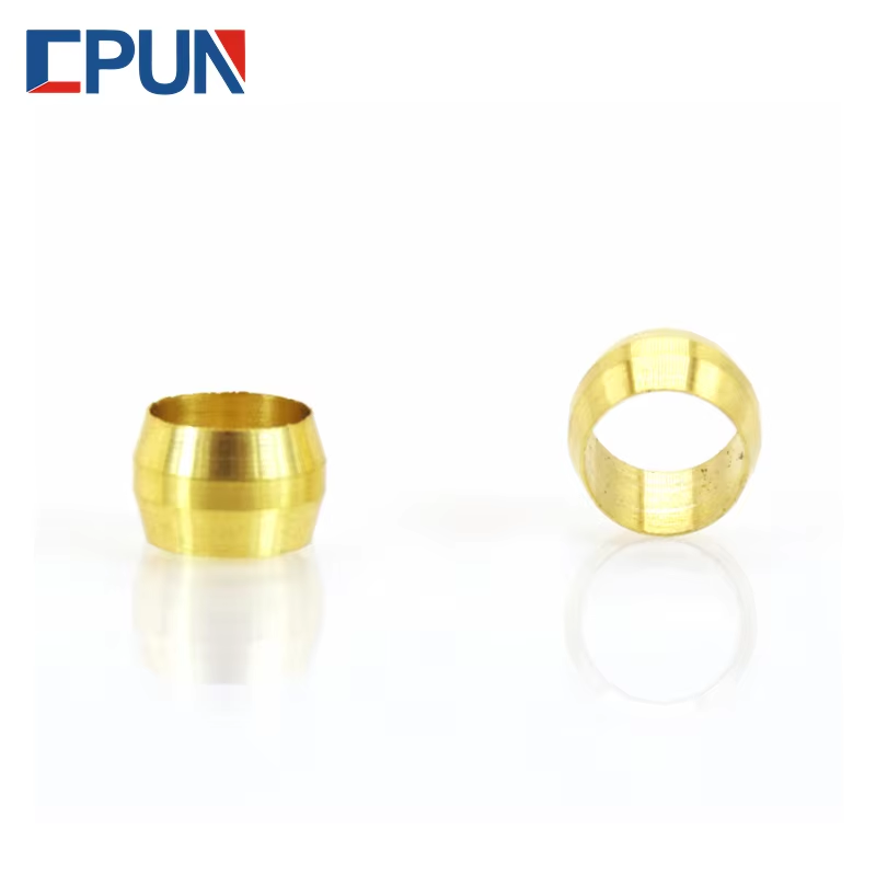 10pc 真鍮ダブルテーパーフェルール 4 6 8 ミリメー - Compression Fitting Brass のレビューと価格