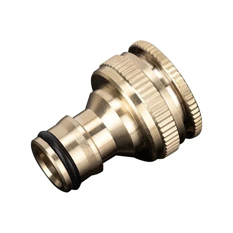 3/4 インチ真鍮製ネジ式ホース継手、庭用給水パイプコネクタ - Compression Fitting Brass のレビューと価格