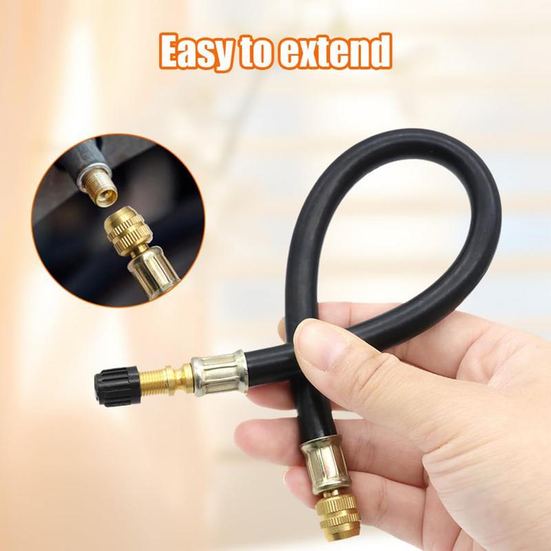 柔軟なゴムホースエアコンプレッサーアダプター車のタイヤバルブ - Flexible Hose Braided のレビューと価格