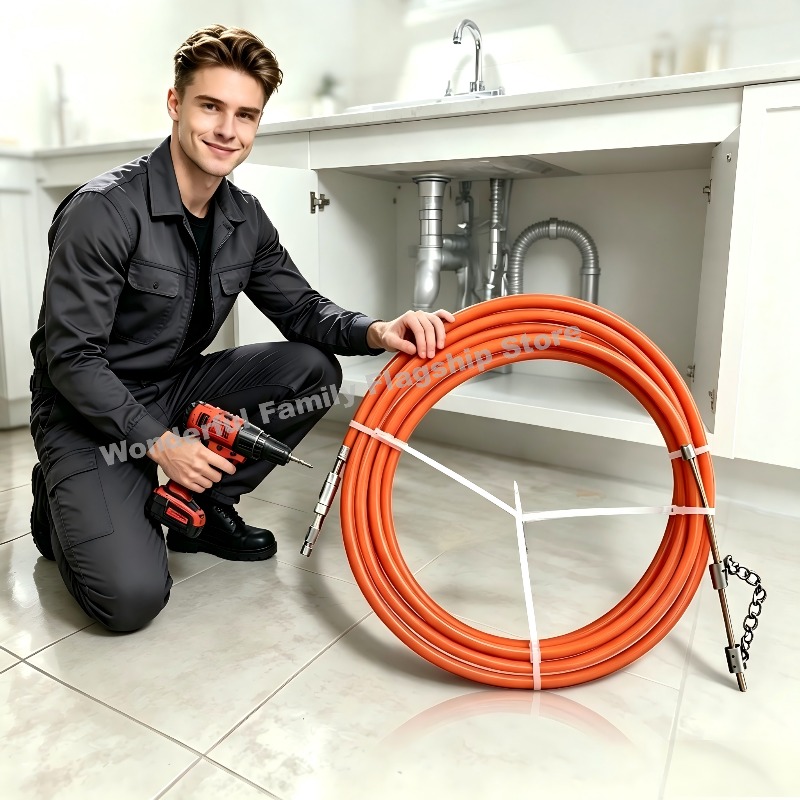 フレキシブルドレンオーガー配管用スネークツールセット - 6 - Drain Snake Flexible のレビューと価格