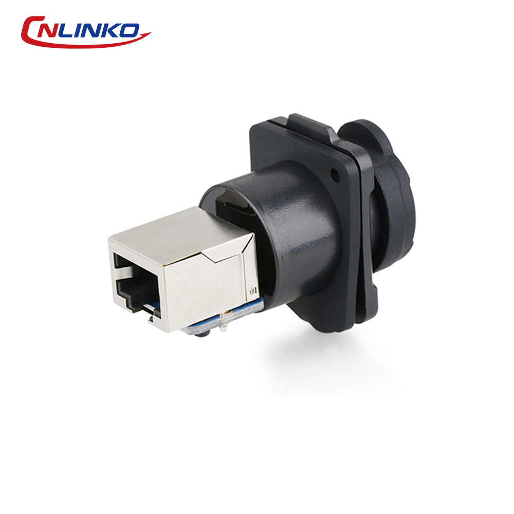 CNLINKO LP16 防水円形RJ45コネクタ 8P8C - Push Fit Connector のレビューと価格