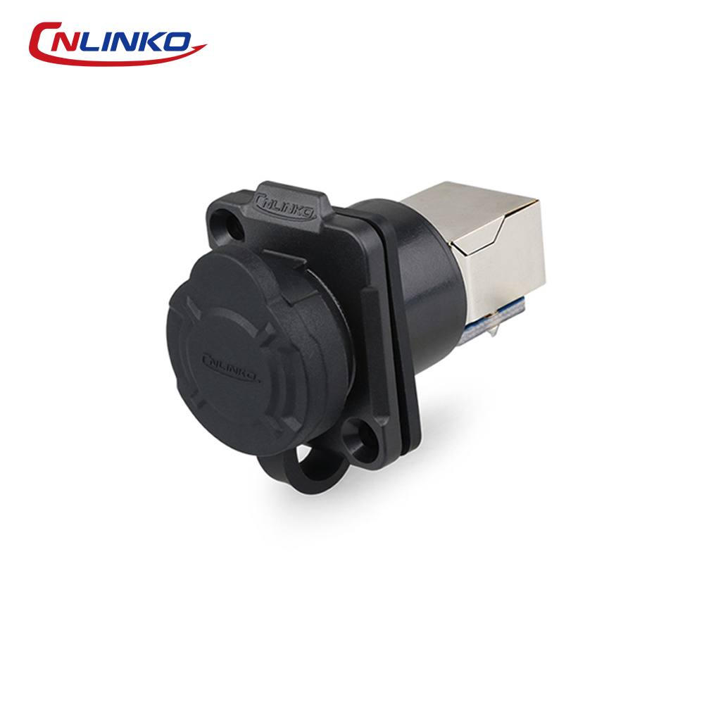 CNLINKO LP16 防水円形RJ45コネクタ 8P8C - Push Fit Connector のレビューと価格