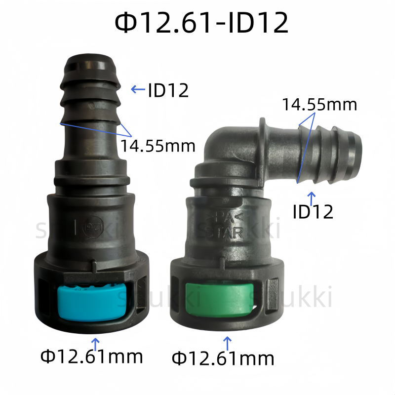 12.61 ミリメートル 180 90 度燃料ラインクイック - Plastic Pipe Clip のレビューと価格