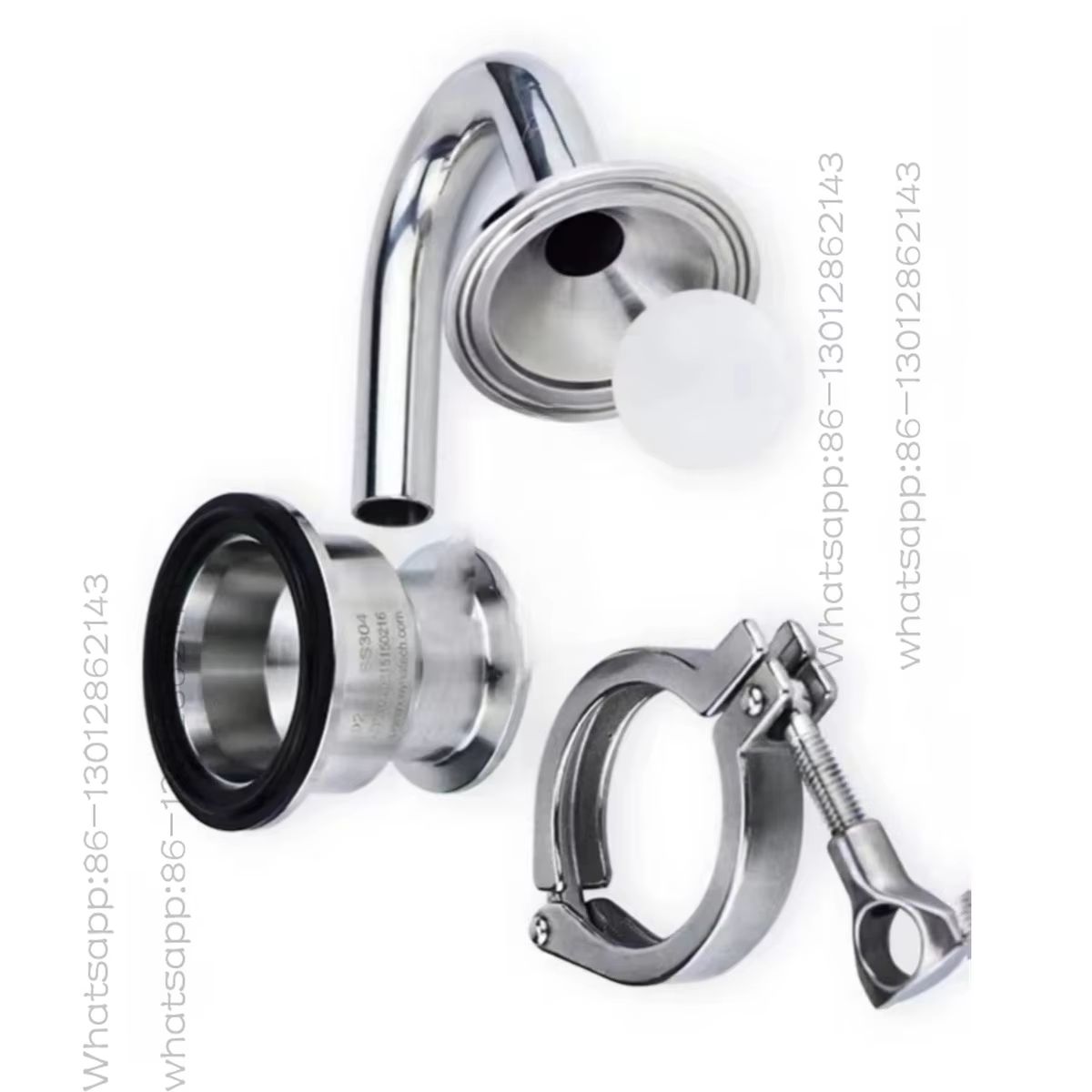 新品 1 個 2 インチ クランプ外径 64mm サニタリー - Float Ball Valve のレビューと価格