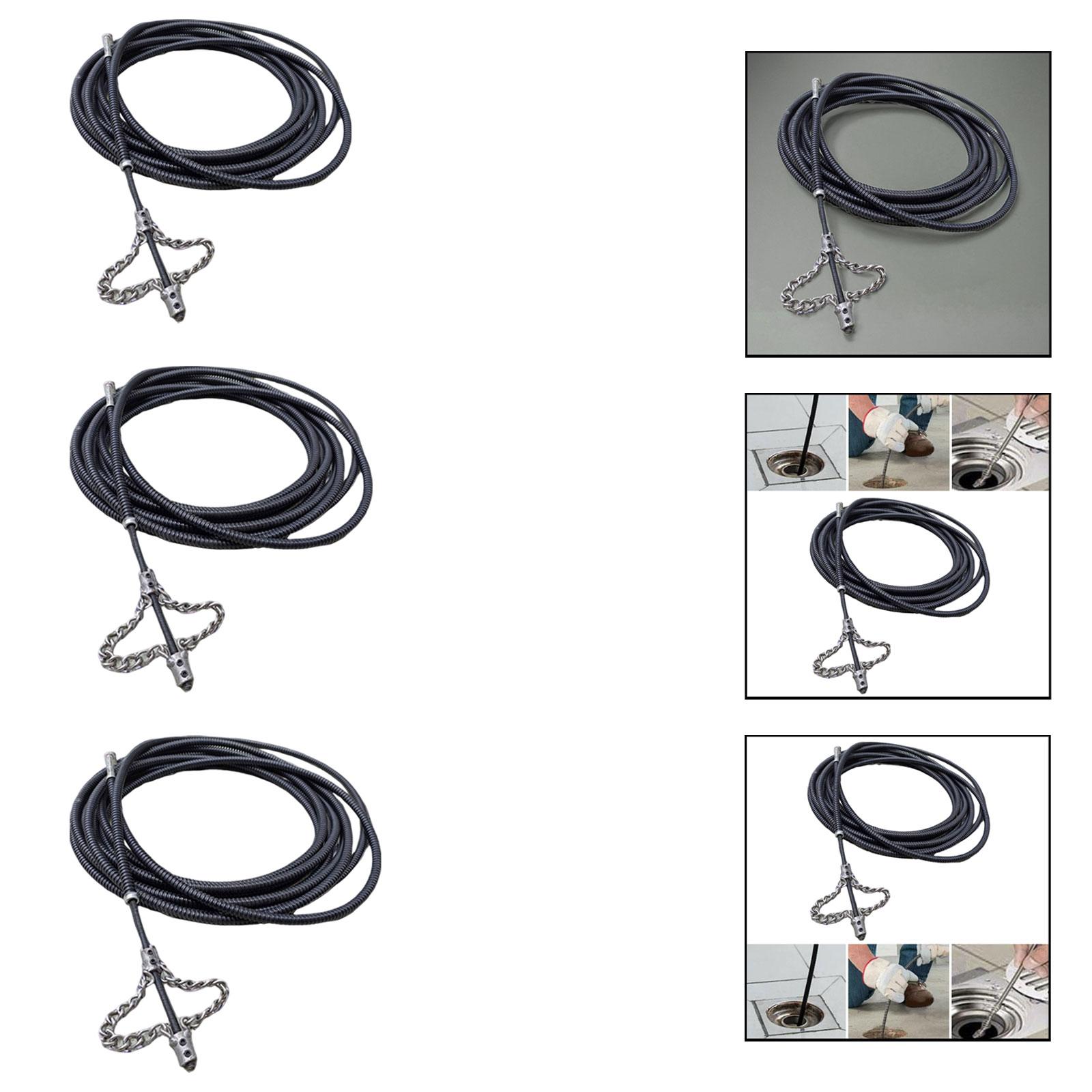配管用スネーク、金属製排水管クリーナー、フレキシブル詰まり除 - Drain Snake Flexible のレビューと価格