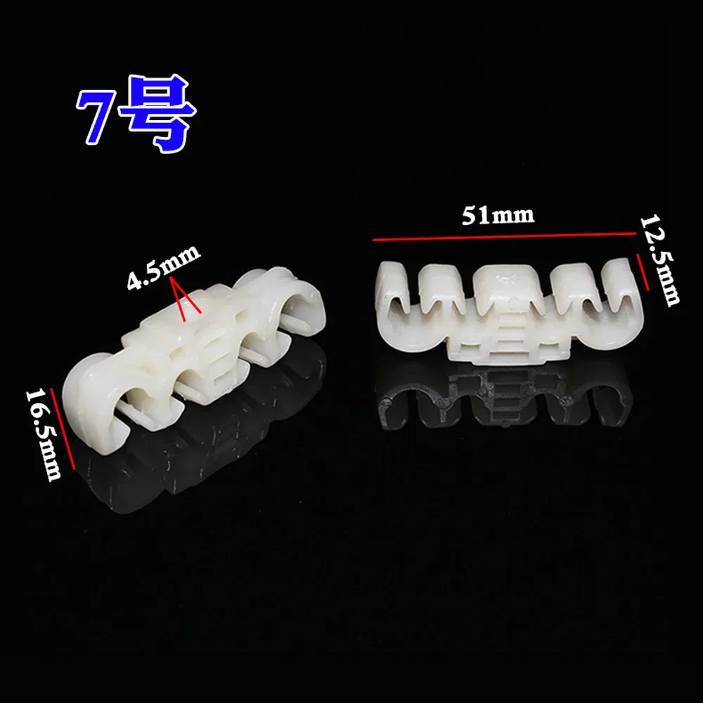5個入り 車体シャーシオイルパイプラインハーネスワイヤー水道 - Plastic Pipe Clip のレビューと価格