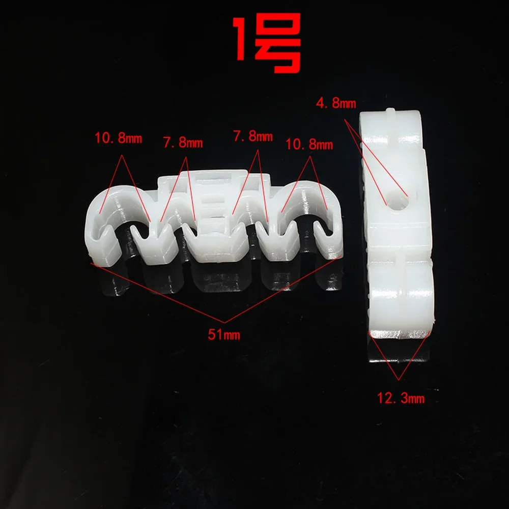 5個入り 車体シャーシオイルパイプラインハーネスワイヤー水道 - Plastic Pipe Clip のレビューと価格