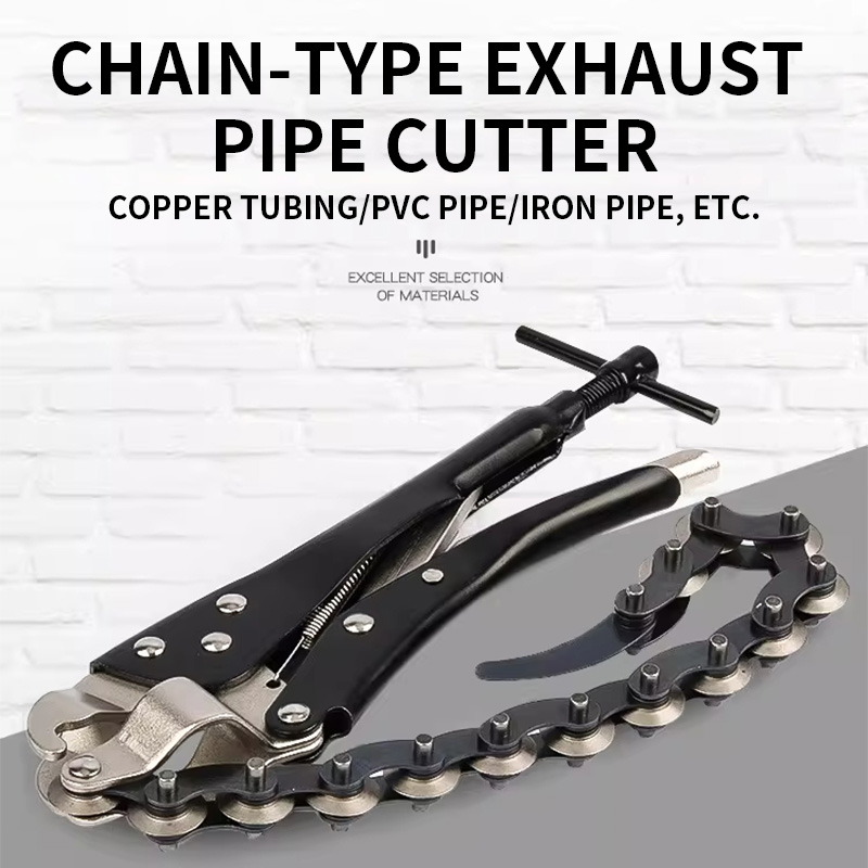 チェーンリンクパイプカッター PVC/スチール/銅管切断工具 - Pipe Cutter Ratchet のレビューと価格