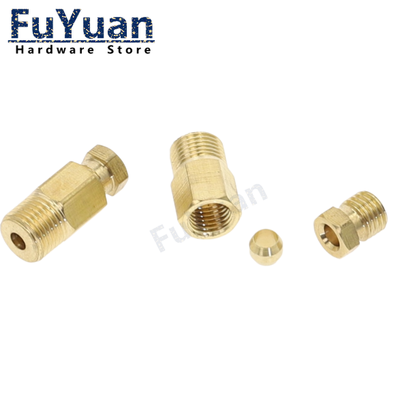 圧縮フェルールチューブ圧縮フィッティング4 6 8ミリメート - Compression Fitting Brass のレビューと価格
