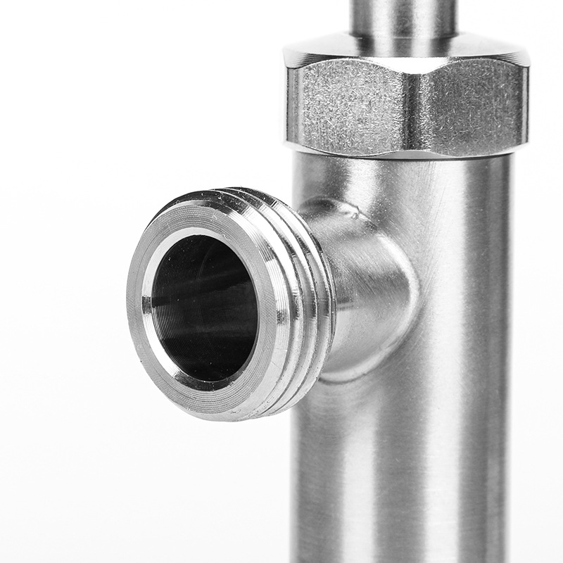 304 ステンレス鋼三角バルブトイレアングルバルブ出口双方向 - Toilet Fill Valve のレビューと価格