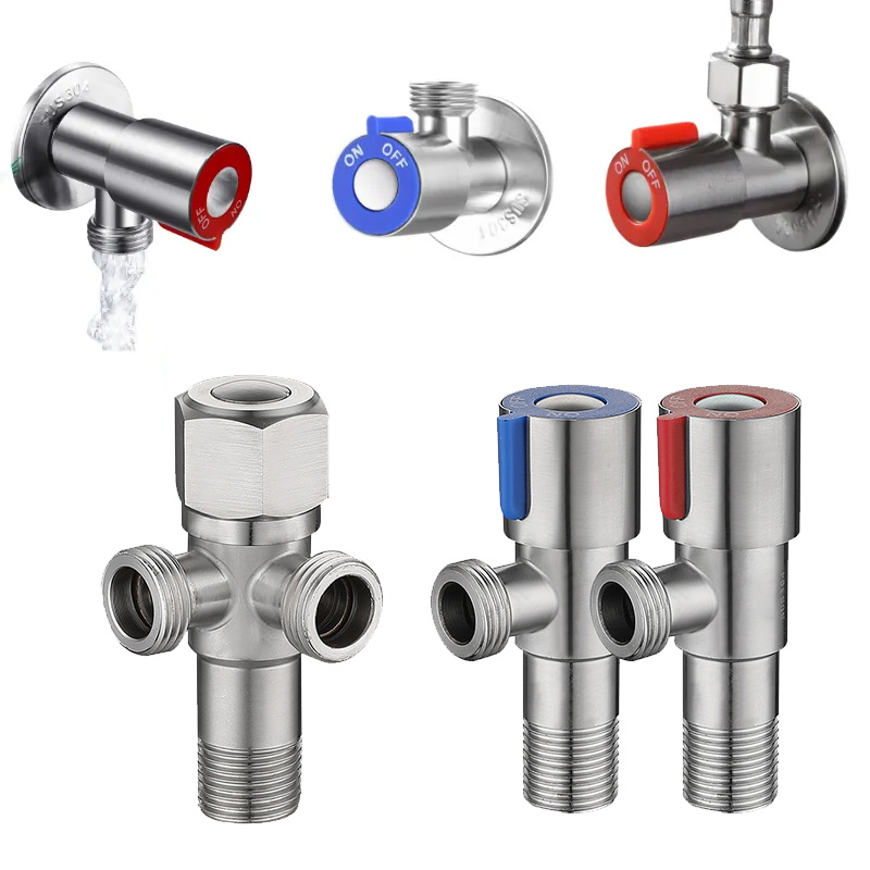 ステンレス鋼アングルバルブ G1/2 冷温水停止バルブ 浴室 - Toilet Fill Valve のレビューと価格