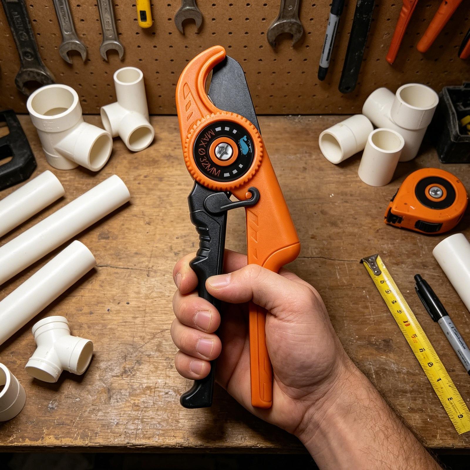 ラチェット式PVCカッター人間工学に基づいたアルミニウム製P - Pipe Cutter Ratchet のレビューと価格