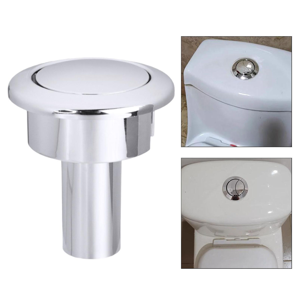 1 個/2 個 48 ミリメートルトイレシングルプッシュボタ - Toilet Fill Valve のレビューと価格