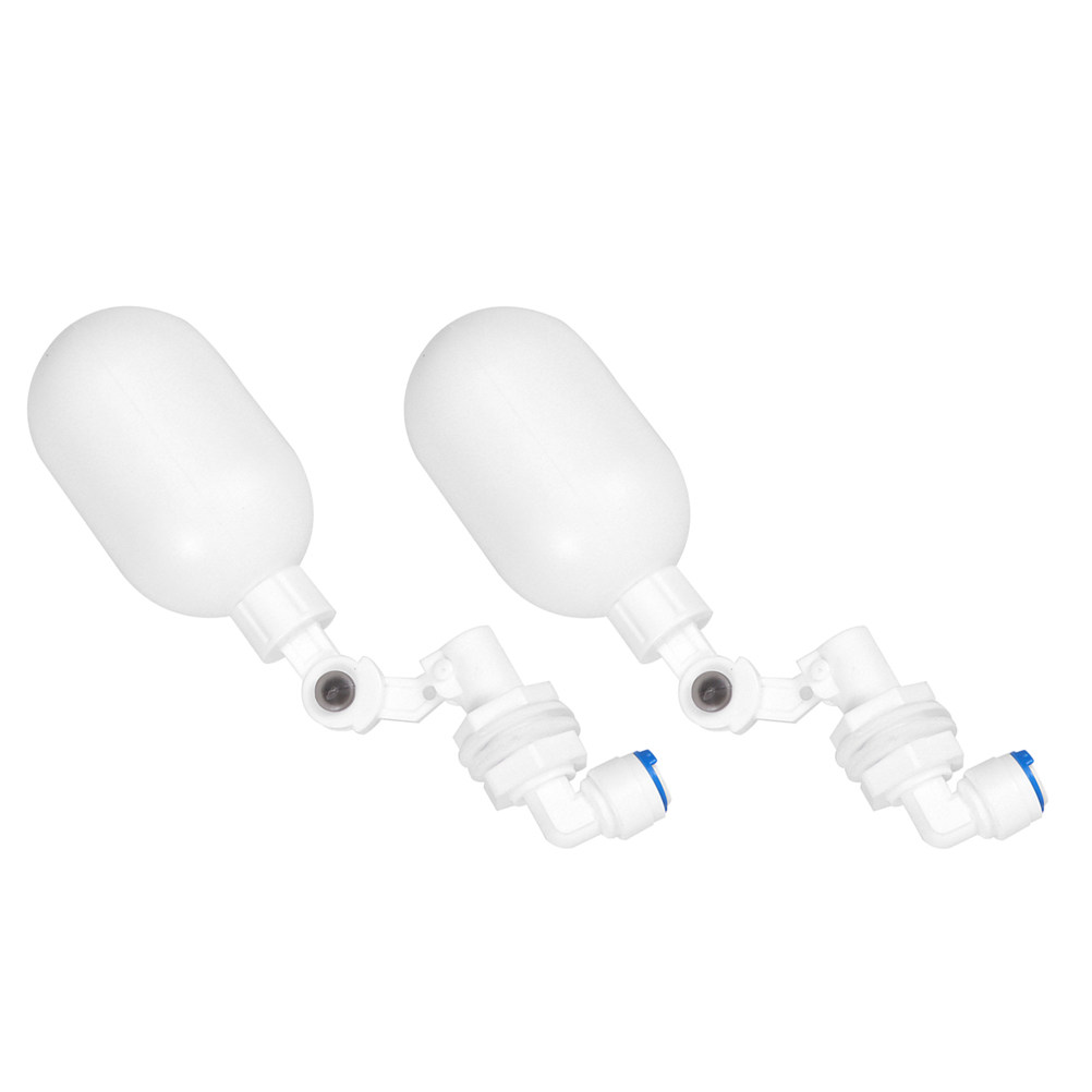 2個入りフロートボールバルブプラスチック製調整可能自動水制御 - Float Ball Valve のレビューと価格