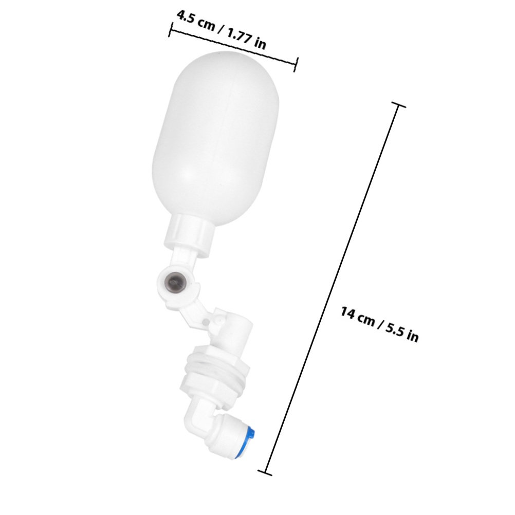 2個入りフロートボールバルブプラスチック製調整可能自動水制御 - Float Ball Valve のレビューと価格