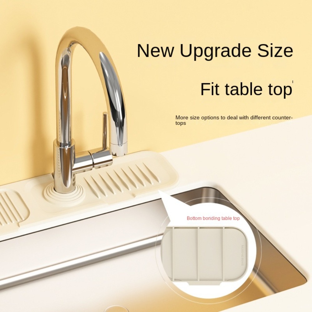 ポータブルシリコン蛇口マット 37 センチメートル/45 セ - Silicone Tap Washer のレビューと価格
