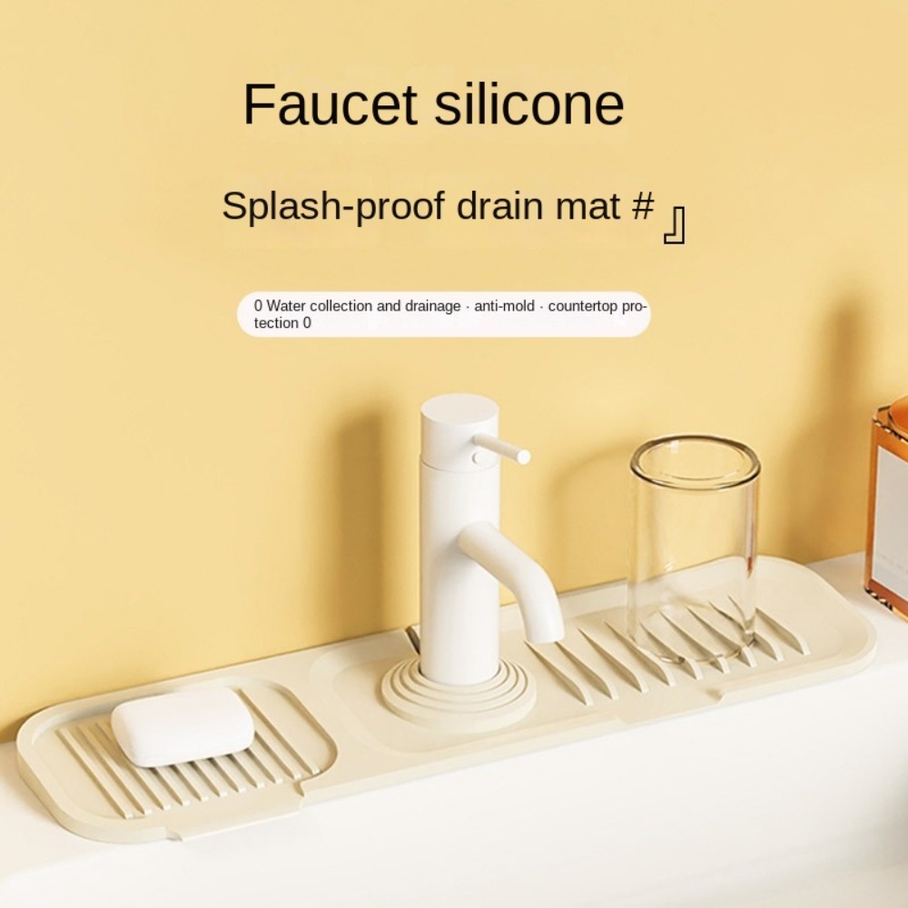 ポータブルシリコン蛇口マット 37 センチメートル/45 セ - Silicone Tap Washer のレビューと価格