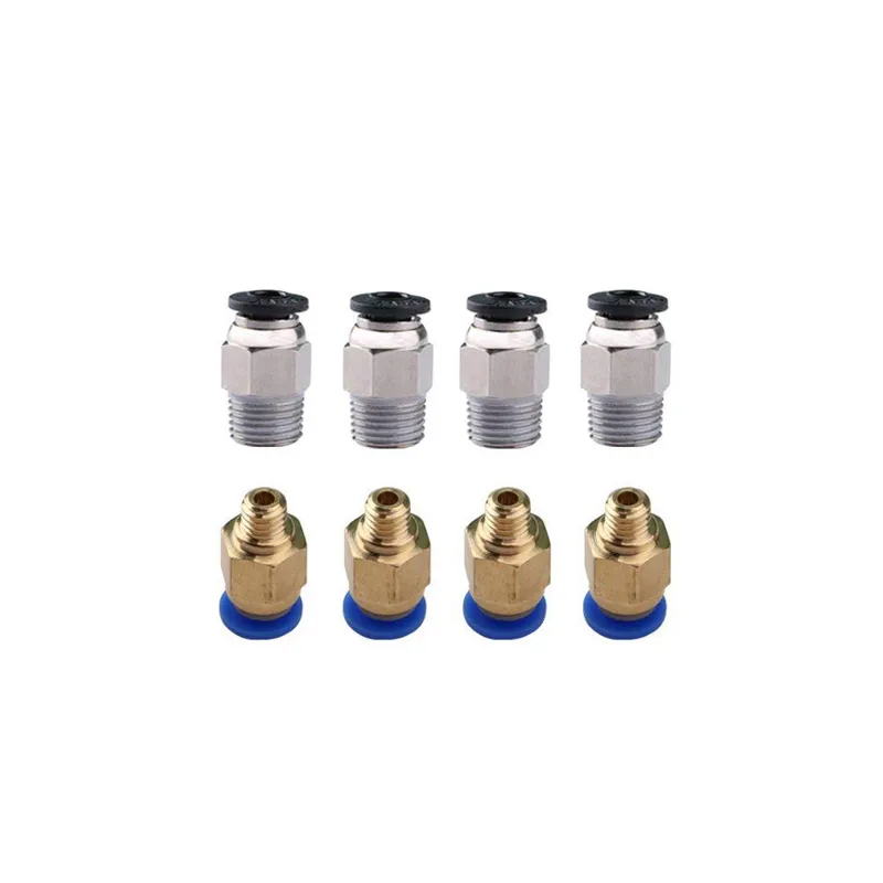 10 ピース/ロット PC4-M6 PC4-01 クイック空 - Ptfe Tape Thread のレビューと価格